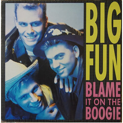 Big Fun Blame It On The Boogie USED VINYL 12INCH 45 RPM SINGLE STEREO
