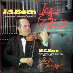 Igor Oistrach J.S.Bach Concertos for Violin and Orchestra Vinyl LP USED
