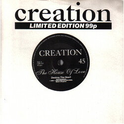 The House Of Love Destroy The Heart USED VINYL 7INCH 45 RPM SINGLE LIMITED EDITION