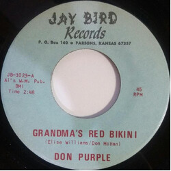 Don Purple / Kris Arden Grandma's Red Bikini / My Dream Of Romance USED VINYL 7INCH 45 RPM