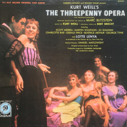 Kurt Weill / Marc Blitzstein The Threepenny Opera = Die Dreigroschenoper Vinyl LP USED