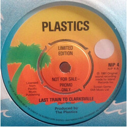 Plastics Last Train To Clarksville USED VINYL 7INCH SINGLE SIDED SINGLE LIMITED EDITION PROMO