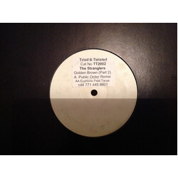 The Stranglers Golden Brown (Part 2) (Trance Mixes) USED VINYL 12INCH 45 RPM WHITE LABEL