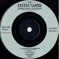 Various The Sounds / WEA Christmas Cracker Vinyl 7" USED