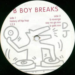 Various B Boy Breaks USED VINYL 12INCH COMPILATION UNOFFICIAL RELEASE 33 S RPM