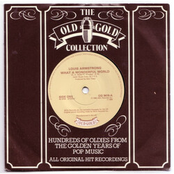 Louis Armstrong What A Wonderful World VINYL 7" USED