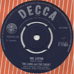 The Long And The Short The Letter / Love Is A Funny Thing Vinyl 7" USED