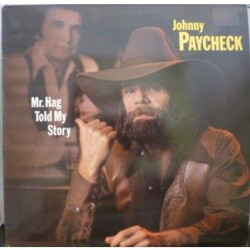 Johnny Paycheck Mr. Hag Told My Story Vinyl LP USED