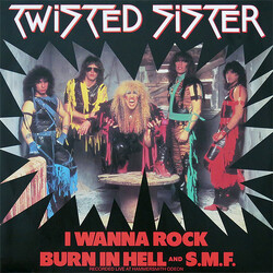 Twisted Sister I Wanna Rock USED VINYL 12INCH 45 RPM SINGLE STEREO