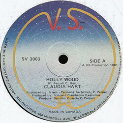 Claudia Hart Holly Wood USED VINYL 12INCH 33 S RPM
