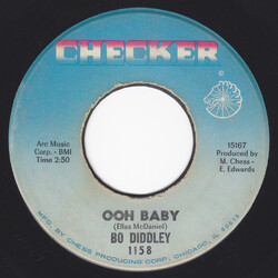 Bo Diddley Ooh Baby / Back To School USED VINYL 7INCH 45 RPM SINGLE