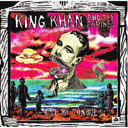 King Khan & His Shrines / Mikal Cronin Bite My Tongue / Am I Wrong USED VINYL 7INCH 45 RPM