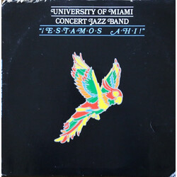 The University Of Miami Concert Jazz Band Estamos Ahi Vinyl LP USED