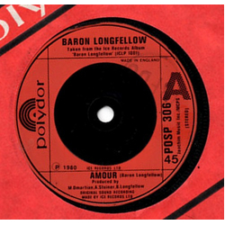 Baron Longfellow Amour Vinyl 7" USED