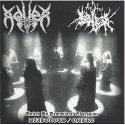 Aquer / The True Endless United By Demoniacal Obsession USED VINYL 7INCH 33 S RPM LIMITED EDITION