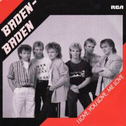 Baden Baden I Love, You Love, Me Love USED VINYL 7INCH SINGLE