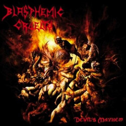 Blasphemic Cruelty Devil's Mayhem Vinyl LP USED