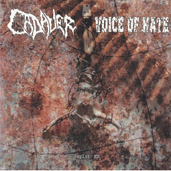 Cadaver / Voice Of Hate Split EP USED VINYL 7INCH 33 S RPM LIMITED EDITION NUMBERED