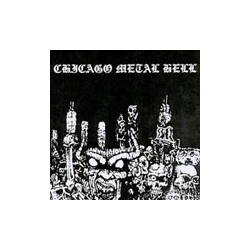 Cianide / Terror Throne / Malas / Hellrealm Chicago Metal Hell USED VINYL 7INCH 33 S RPM