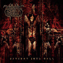 Death Yell Descent Into Hell Vinyl LP USED