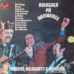 Fridens Kilowatt & Rivaler Rockgala På Dambergs Vinyl LP USED