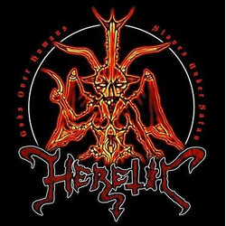 Heretic (4) Gods Over Humans, Slaves Under Satan Vinyl LP USED