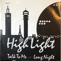 High Light (2) Talk To Me / Long Night USED VINYL 7INCH 45 RPM
