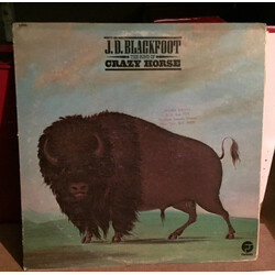 J. D. Blackfoot The Song Of Crazy Horse Vinyl LP USED