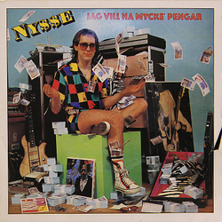 Nysse Nyström Jag Vill Ha Mycket Pengar Vinyl LP USED