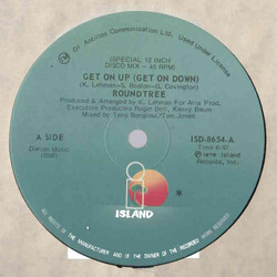 Roundtree Get On Up (Get On Down) / Manhattan USED VINYL 12INCH 45 RPM