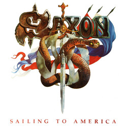 Saxon Sailing To America USED VINYL 12INCH 45 RPM SINGLE
