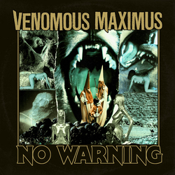 Venomous Maximus No Warning Vinyl LP USED