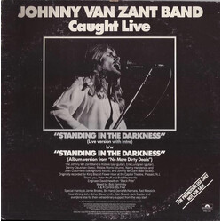 Johnny Van Zant Band Caught Live USED VINYL 12INCH 33 S RPM PROMO