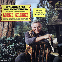 Lorne Greene Welcome To The Ponderosa Vinyl LP USED