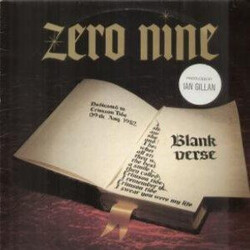 Zero Nine Blank Verse Vinyl LP USED