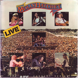 Molly Hatchet Live (EPA Live Concert Series) Vinyl 2 LP USED