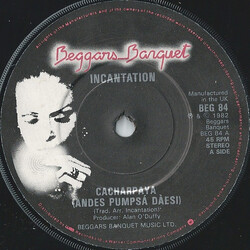Incantation (2) Cacharpaya (Andes Pumpsá Dàesi) USED VINYL 7INCH 45 RPM SINGLE