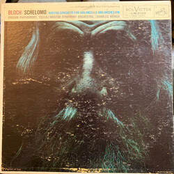Ernest Bloch / Sir William Walton / Gregor Piatigorsky / Boston Symphony Orchestra / Charles Munch Schelomo / Concerto For Violincello And Orchestra V