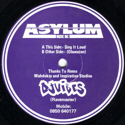 DJ Vibes Sing It Loud / Obsession USED VINYL 12INCH 45 RPM