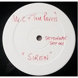 Mr. C & Tom Parris Siren USED VINYL 12INCH 33 S RPM WHITE LABEL