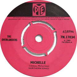 The Overlanders Michelle USED VINYL 7INCH 45 RPM SINGLE