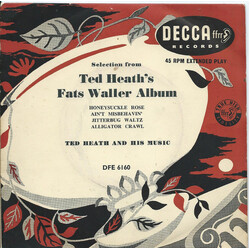 Ted Heath And His Music Fats Waller Album USED VINYL 7INCH 45 RPM EP
