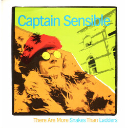 Captain Sensible There Are More Snakes Than Ladders USED VINYL 7INCH SINGLE 45 RPM
