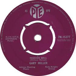 Gary Miller (2) Mission Bell USED VINYL 7INCH 45 RPM SINGLE