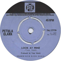 Petula Clark Look At Mine USED VINYL 7INCH 45 RPM SINGLE
