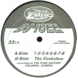 DJ Icey 1-2-3-4-5-6-7-8 USED VINYL 12INCH 33 S RPM PROMO