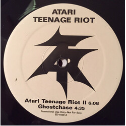Atari Teenage Riot Atari Teenage Riot II USED VINYL 12INCH 33 S RPM PROMO