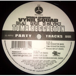 The World Famous Vynil Squad Toma Reggaeton USED VINYL 12INCH