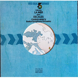 Claude Debussy / Jacques Ibert / Charles Munch / Boston Symphony Orchestra La Mer / Escales Vinyl LP USED