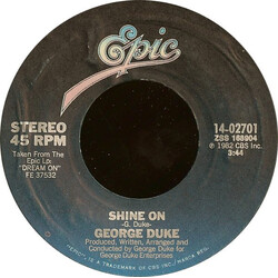 George Duke Shine On USED VINYL 7INCH 45 RPM STYRENE